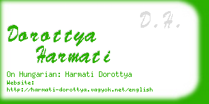 dorottya harmati business card